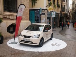 El Seat Mii brilla con luz propia en las calles de Murcia