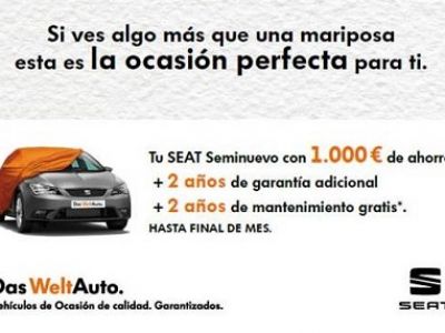 Descuentos y garantía adicional en toda la gama Seat Das WeltAuto